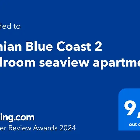 公寓 Rithian Blue Coast 2 Bedroom Seaview *