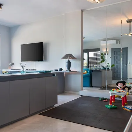 アパート Rithian Blue Coast 2 Bedroom Seaview