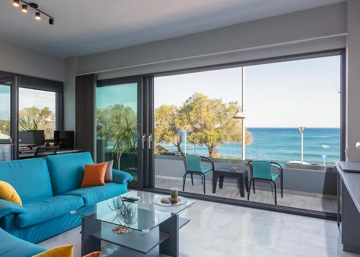 Апартаменты Rithian Blue Coast 2 Bedroom Seaview Ретимно