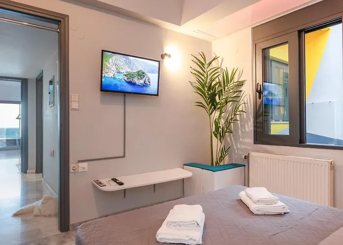 Апартаменты Rithian Blue Coast 2 Bedroom Seaview *