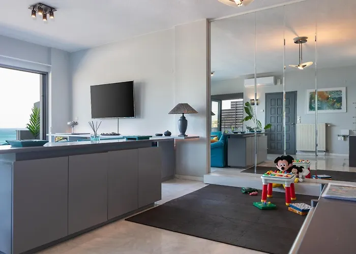 Апартаменты Rithian Blue Coast 2 Bedroom Seaview